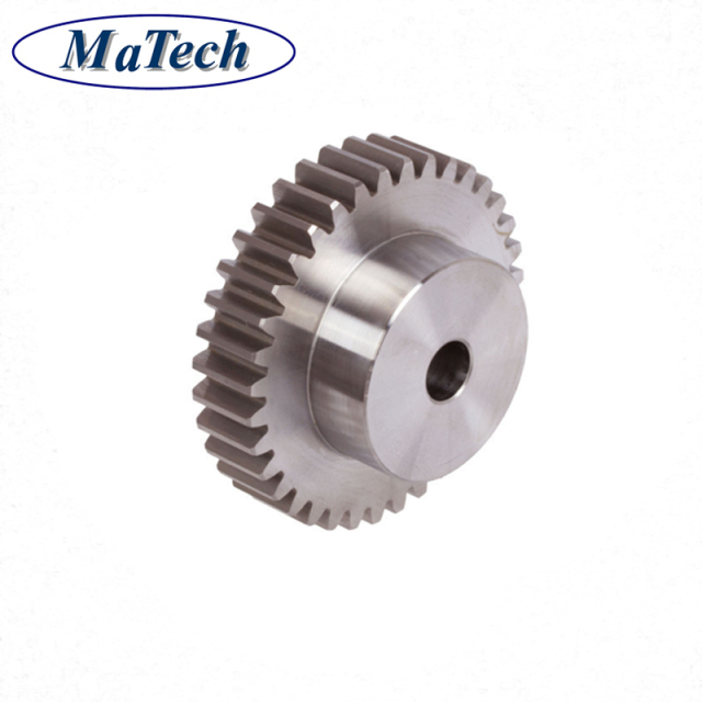 Custom Transmission Parts C45 Carbon Steel Gear Hub Lost Wax Casting Investment Casting Steel Gear Wheel