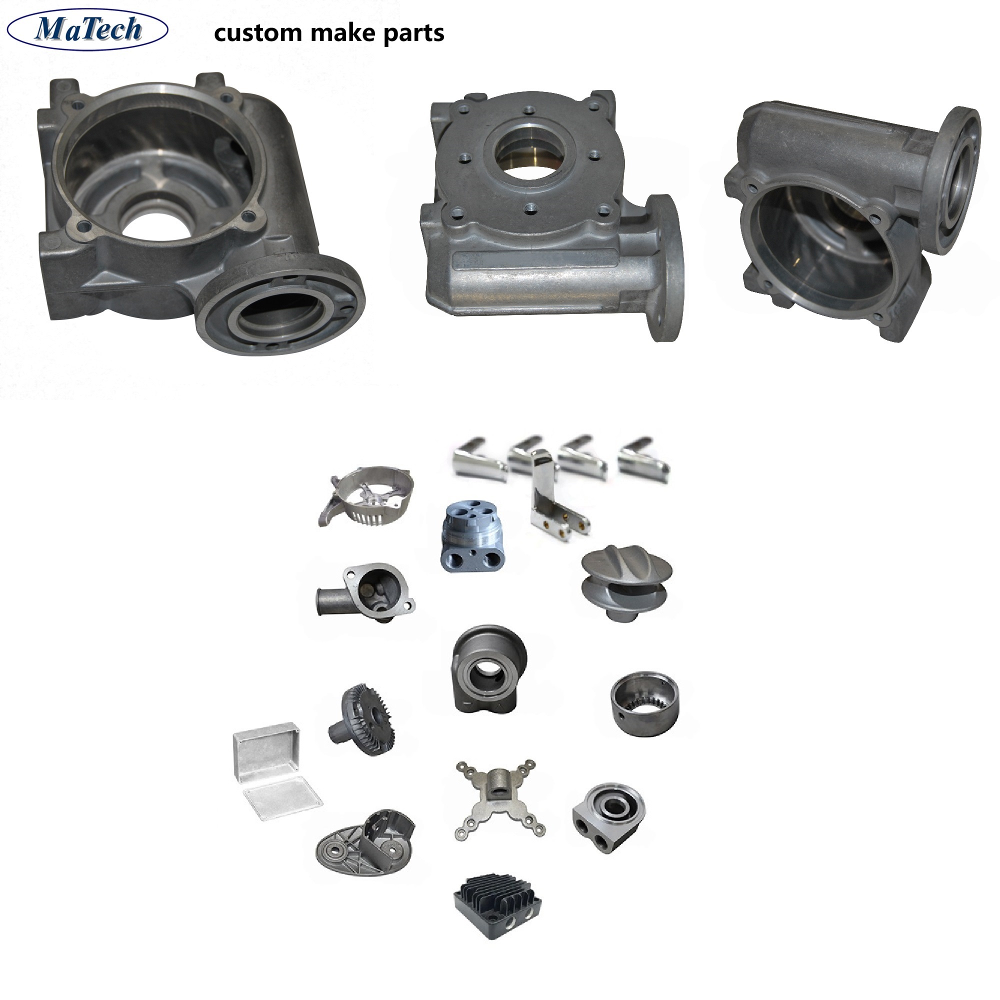 Factory Custom Aluminum Zinc Alloy Die Cast Parts Zamak Die Casting