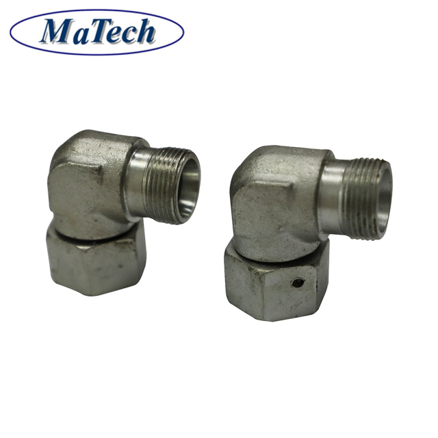 Metal Foundry Custom Lost Wax Casting Steel Tube Parts Pipe Joint