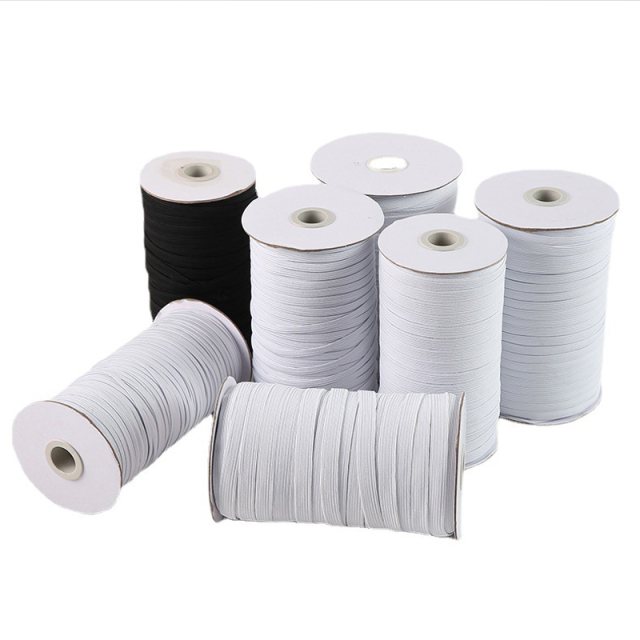 Flat Elastic Cord for Men and Women Pants Low MOQ China Supplier Macrame Twisted Braided 3mm Custom Logo