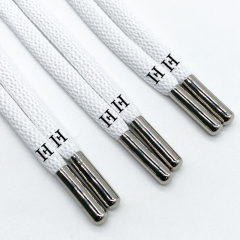 Pants Hoodie Drawstring Drawcord Draw Cord Hoodie Rope Accept Custom Printed Logo Cotton Garment Bags Home Textile Shoes Coated