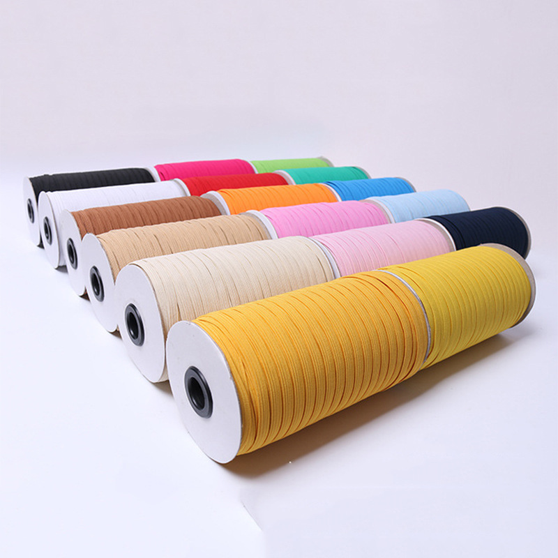 Custom Thin Wide Flat Baby Pants Clothes for Underwear Garment knitted Bra Strap Clothing Roll Webbing Elastic Band