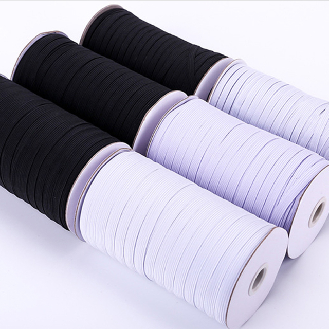 Custom Thin Wide Flat Baby Pants Clothes for Underwear Garment knitted Bra Strap Clothing Roll Webbing Elastic Band