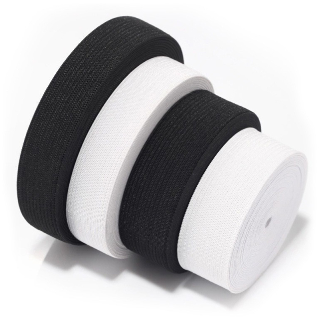 Custom High Stretch Crochet Knitted for Waistband/ Pants Strap Elastic Tape Elastic Band