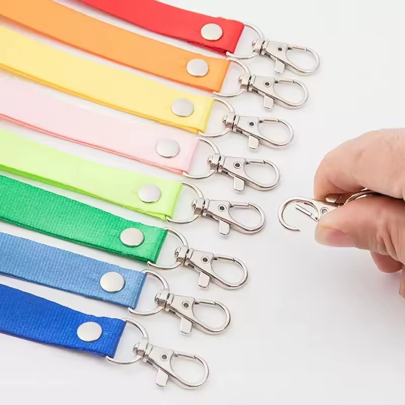 Promotional Lanyards With Logo Custom Mobile Phone Lanyard Crossbody Sport Keychain Superhero Keychain Polyester Lanyards Plain