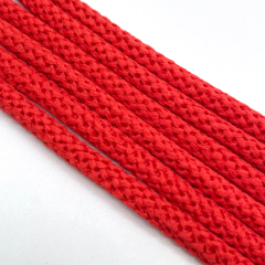 High quality pants rope fashion hoodie custom round drawstring custom hoodie string aglet plastic tips polyester cotton drawcord