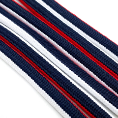 With Tips Custom Dipped Coated Dipping Top Ends Drawstring Cords Braided Silicone Drawcord cord for sweatpants