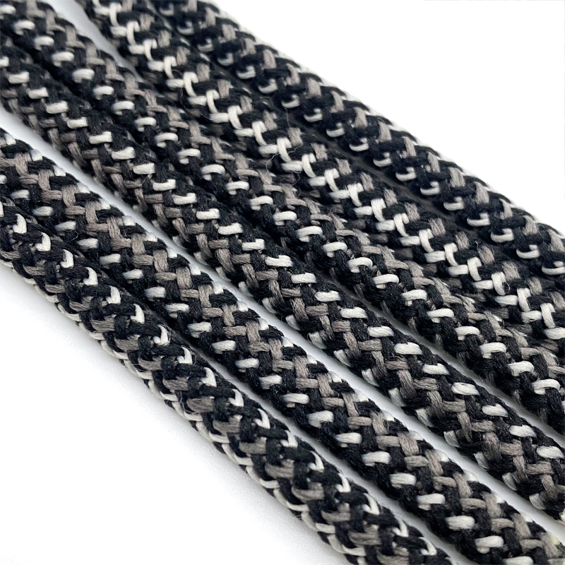 Hot Selling Silicone Dipped Ends Garment Hoodie Rope Decorative Round Polyester Shoelaces Silicone Dipped Tips Drawcord