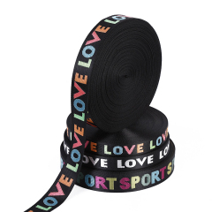 Manufacturers direct imitation nylon computer jacquard webber clothing accessories shoe strap mobile phone cord jacquard webber