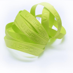 Stock 1cm woven herringbone embossed cotton tape printing T-shirt back collar edge strap neckline webbing for garment accessory