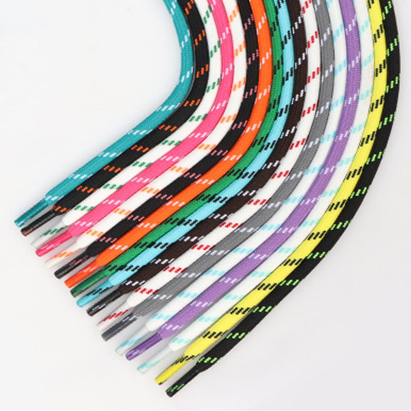 Factory custom polyester color round rope sun-protective clothing hat rope men's and women's sportswear belt rope