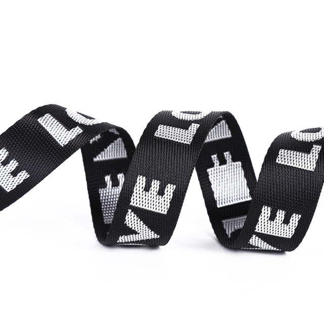 Manufacturers direct imitation nylon computer jacquard webber clothing accessories shoe strap mobile phone cord jacquard webber