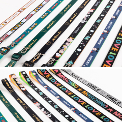Promotional Lanyards With Logo Custom Mobile Phone Lanyard Crossbody Sport Keychain Superhero Keychain Polyester Lanyards