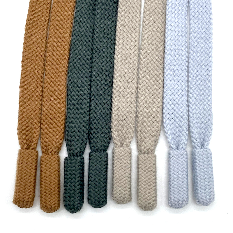 Custom hoodie hat drawstring casual sports waistband Polyester flat belt tie waist hollow waistband drawcord