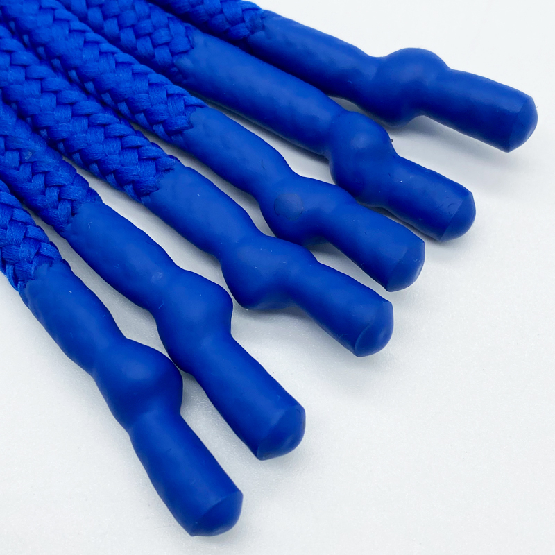 OEM twisted silicone rope head clothing accessories monochrome drawstring hoodie rope pants round rope factory high quality