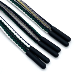 Wholesale Custom round Drawstring Nylon Pants Hoodie Shoes Clothing Rope Multicolour Flat Shape 5mm Diameter Quality Cords Bags