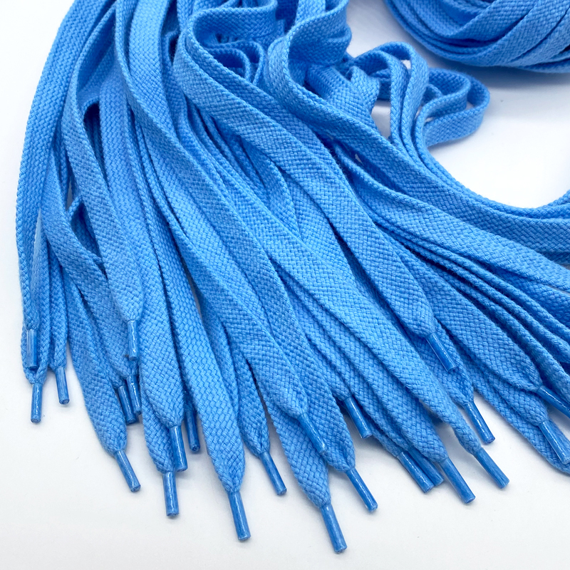 High quality custom flat drawcords aglets flat drawcord hoodies drawstring cord shoelaces for costume draw cords