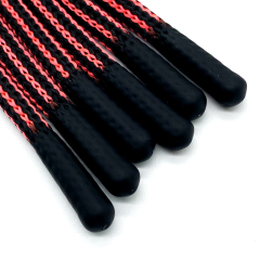 Custom High Quality Polyester Round Hoodie drawstring silicone dipped design drawcord For shorts garments cords