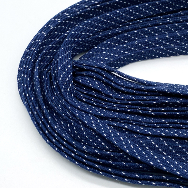 Factory wholesale Customized Printed Silicone Flat Cord Shoelaces with Laser plastic logo rope shoelaces drawcord tipping