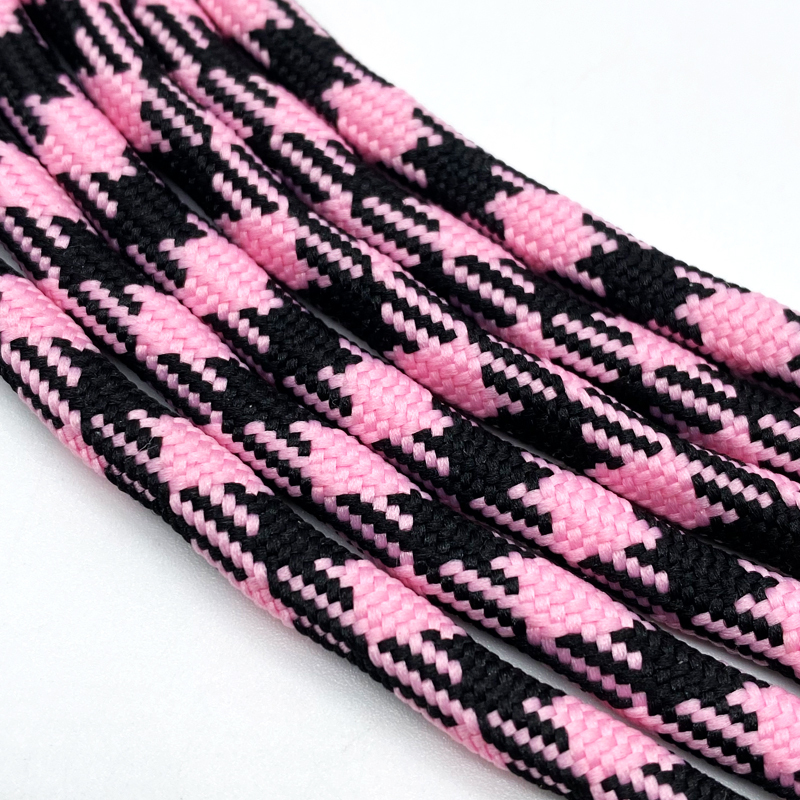 Custom Polyester Round Hoodie drawstring string silicone dipped design drawcord For shorts garments cords recyclable