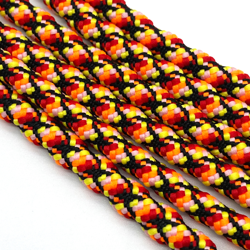 Factory custom hoodie silicone dipped drawcord shoelace garment polyester drawstring Braided cord design drawcord