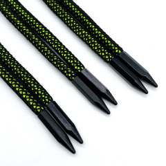 Custom printed logo Metal tip Round seamless metal Aglet hoodie pull rope with pants pull rope metal tip