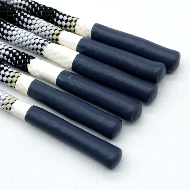 Customized Wholesale Polyester Rope Drawstring Cord With Tips For Hoodies Shoes Clothing Round Garment Low MOQ LOGO Design