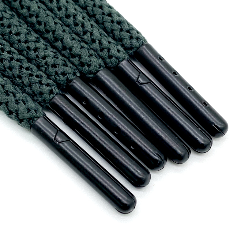 custom hoodie drawstrings round drawstring cord for sweatpants hoodie string aglet plastic tips polyester cotton drawcord
