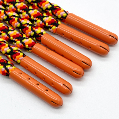 High quality custom fashion hoodie string aglet metal tips shoelace garment polyester drawstring Braided cord design drawcord