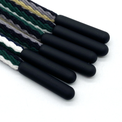 Wholesale Custom round Drawstring Nylon Pants Hoodie Shoes Clothing Rope Multicolour Flat Shape 5mm Diameter Quality Cords Bags