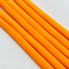 Wholesale two-tone drawstring hoodie drawcord with silicone tips for garments polyester cotton cord for sweatpants