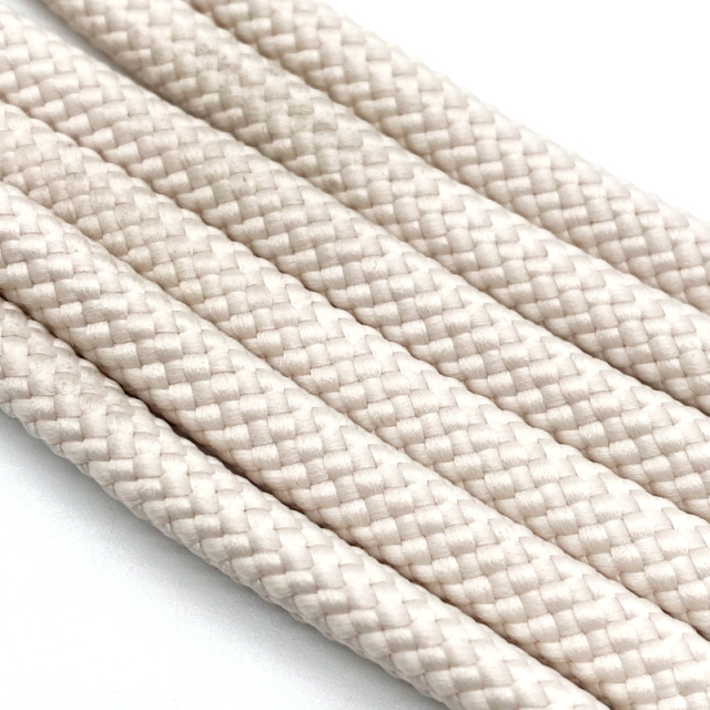High quality Linen Skein thicker string custom cotton rope silicone tips circular shoelaces drawstring Hoodie for shorts