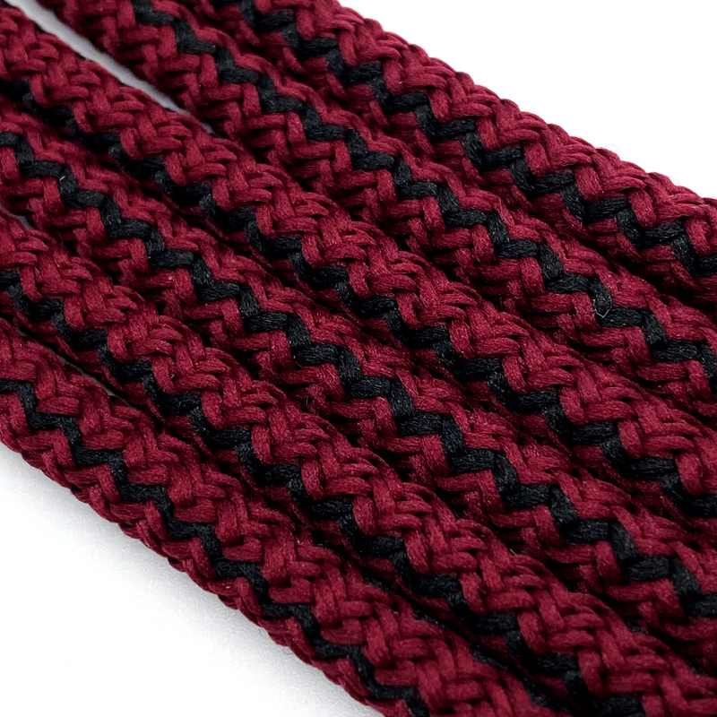 High quality pants rope hoodie custom round drawstring custom hoodie string aglet metal tips polyester cotton drawcord