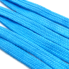 High quality flat drawstring dipping plastic tips drawcord for garment hoodie bag shoelace factory custom retrievable