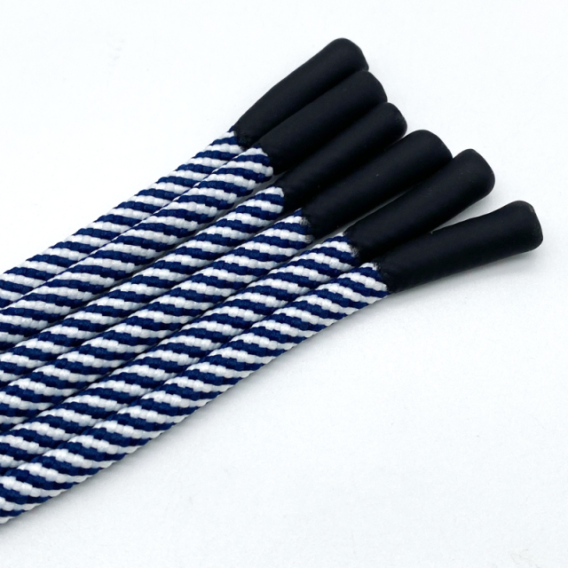 High quality fashion style clothing use hoodie silicone drawcord cotton polyester rope hoodie and costume drawstring