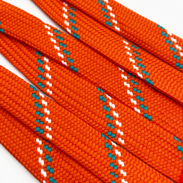 High quality logo silicone head braided sports pants waist drawstring fashion hoodie drawcord tipping and polyester flat rope