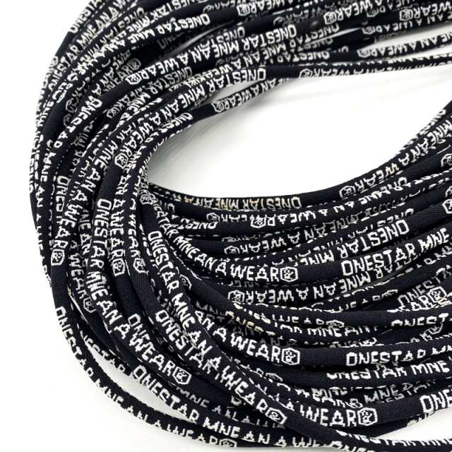 Factory custom jacquard polyester pullover hoodie drawstring with metal end plastic logo garment hoodie cord