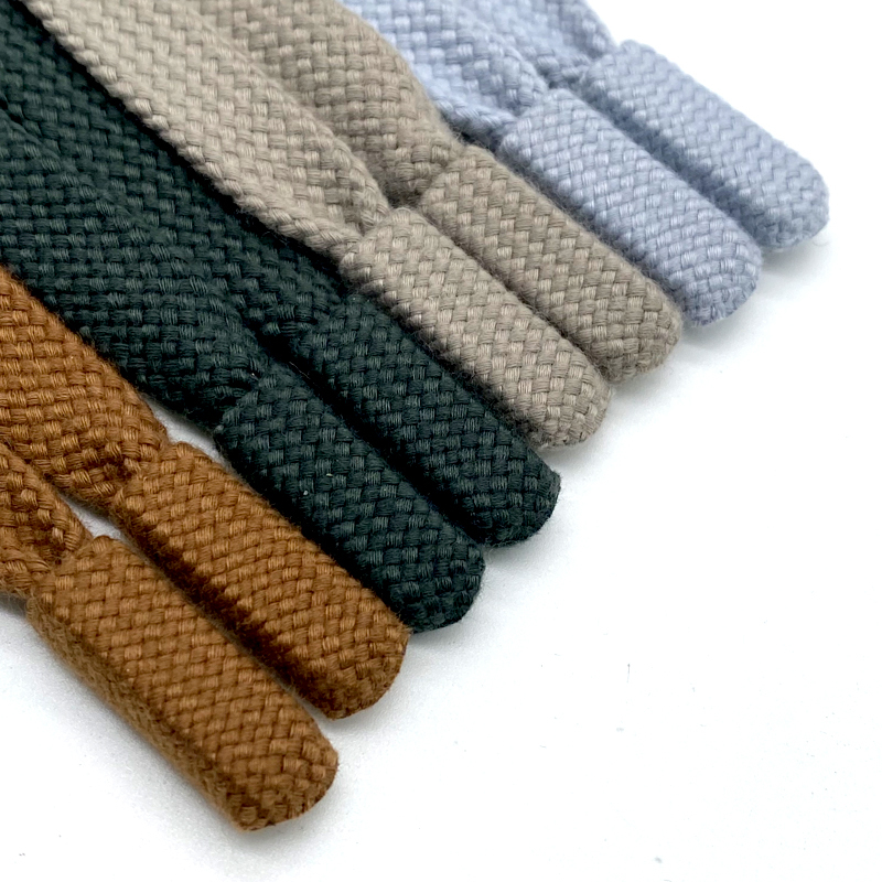 Custom hoodie hat drawstring casual sports waistband Polyester flat belt tie waist hollow waistband drawcord