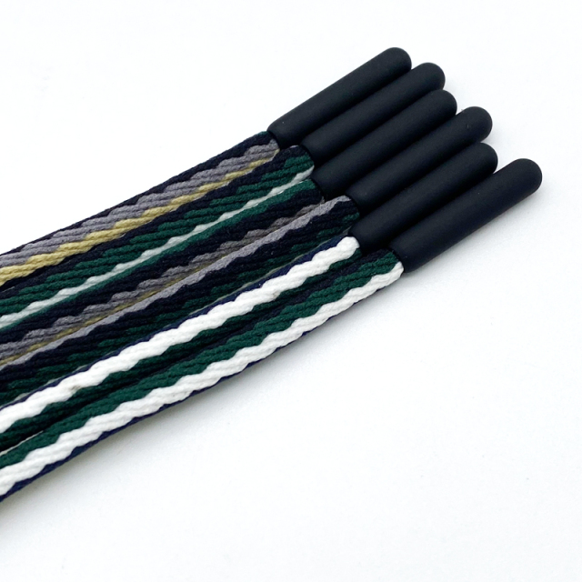 Wholesale Custom round Drawstring Nylon Pants Hoodie Shoes Clothing Rope Multicolour Flat Shape 5mm Diameter Quality Cords Bags