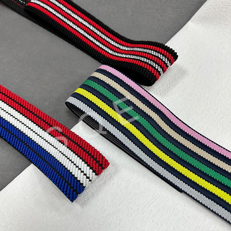 Custom Strong Thick Elastic Band Elastic Tape Elastic Strap Spandex Underwear Elastic Webbing For Clothes