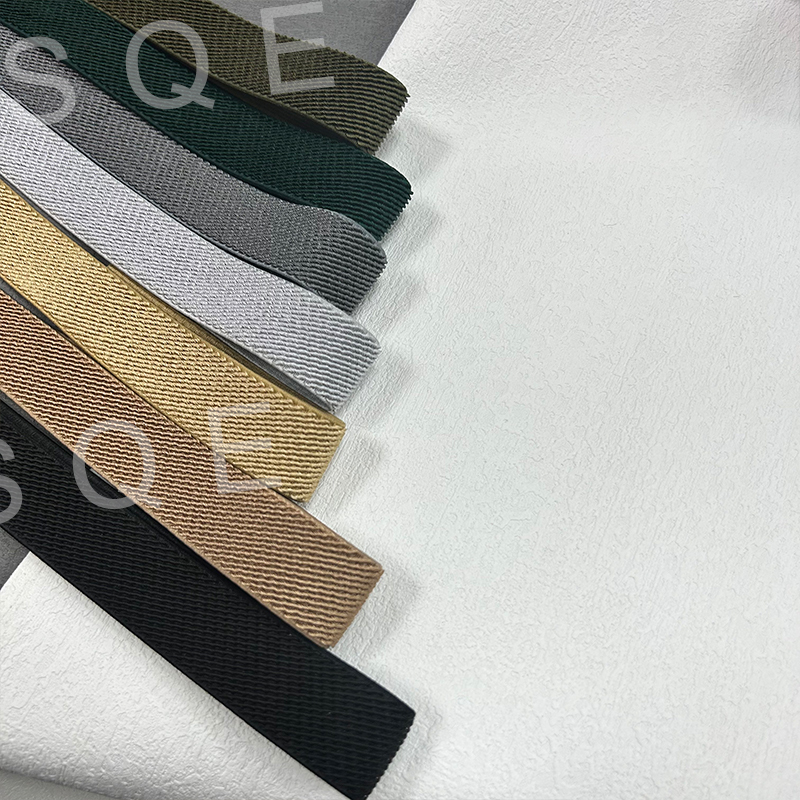 Customized Logo Jacquard Webbing Elastic Woven Elastic Webbing Logo Band Elastic Sofa Furniture Trampoline Webbing