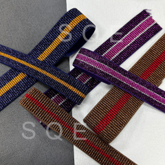 Gold wire elastic band color gold wire elastic high elastic clothing elastic band manufacturers wholesale