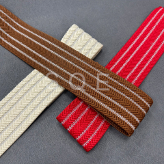 Gold and Silver China Wholesale Glitter Elastic Waistband 5cm Herringbone Golden Glitter Elastic Band