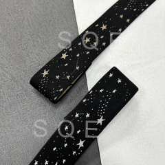 High Stretch Latex Webbing Jacquard Webbing custom Pattern Design Anti Slip Hip Circle Resistance band Buttock Builder Band