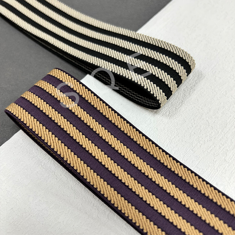Custom Strong Thick Elastic Band Elastic Tape Elastic Strap Spandex Underwear Elastic Webbing For Clothes
