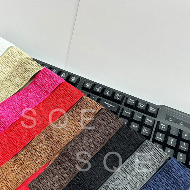 1.5cm braid shrink wide black underwear waistband manufacture boxer textil fabric fitness bra wholesale elastic bands