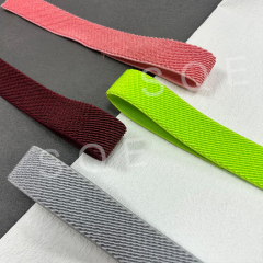 Customized Logo Jacquard Webbing Elastic Woven Elastic Webbing Logo Band Elastic Sofa Furniture Trampoline Webbing