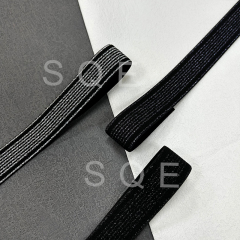 Factory wholesale gold silk waistband elastic argent silk hat elastic ribbon gold onion black and white elastic band
