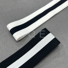 Intercolored striped single side knit with hat stretch bag edge strip children's casual wear ball wear ball pants side strip