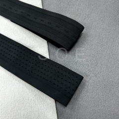 Color double hollow elastic waistband sports pants with rope waistband Y open mesh elastic band
